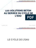 Les Solutions Béton Au Service Du Cycle de L'eau