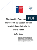 Planificación Estrategica Hospital de Santa Juana 2017 2020