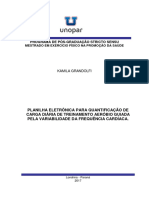 Programa de Pós-Graduação Stricto Sensu: Mestrado em Exercício Físico Na Promoção Da Saúde