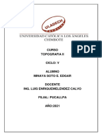 Modelo INFORME Topografia II