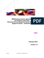 IBM Business Partner Operations Guide for SVP - Business Partner Operations Guide for Primary Support Povider