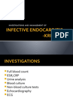 Infective Endocarditis - Krishna: Investigations and Management of