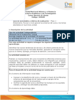 Guia de Actividades y Rúbrica de Evaluación - Paso 1 - Alistamiento