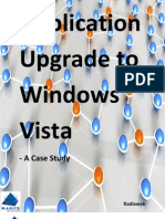 Application Upgrade To Windows Vista - Case Study
