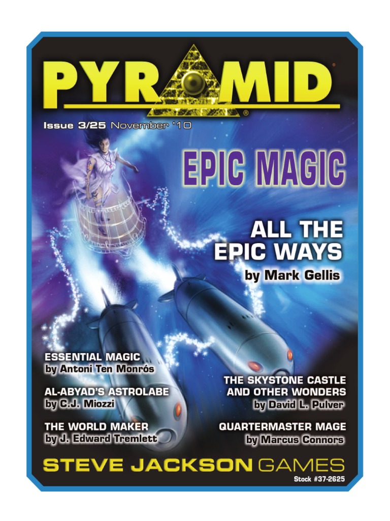 Pyramid #3-25 - Epic Magic | PDF | Apollo | Rituals