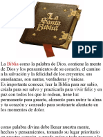 La Biblia Como La Palabra de Dios