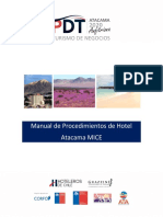 Anexo 10 Manual de Procedimientos Del Hotel Atacama Mice