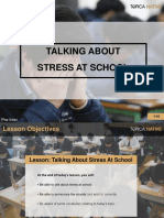Talking About Stress at School: Pre-Inter