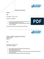 EL&L Exam Analysis of Cheating and Language Impact