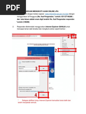 Panduan Menjawab Sistem Ujian Psikologi Online 2021 Pdf