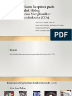 Praktikum Respirasi Pada Makhluk Hidup (Menghasilkan CO2)