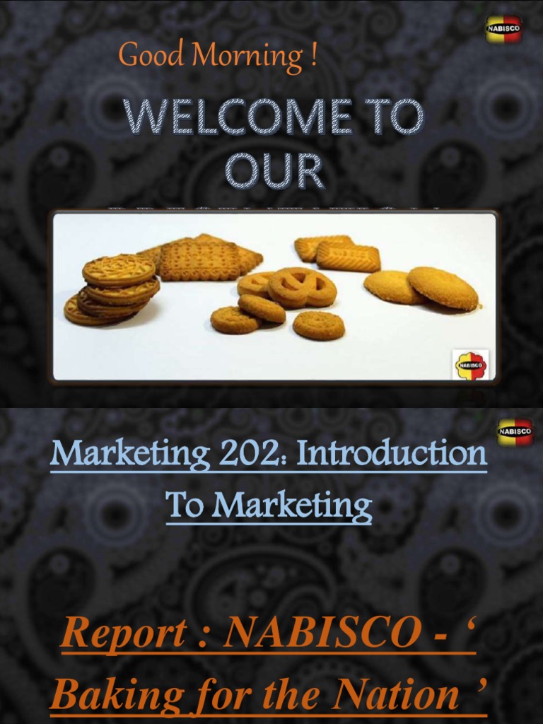 Biscuit Marketing Plan Report PDF Retail Sales