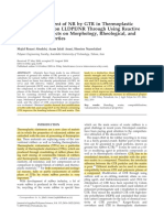 Majid 2009, Partial Replacement of NR by GTR in Thermoplastic Elastomer Based on LLDPE-NR Through Using Reactive Blending-Its Effects on Morphology, Rheological, and Mechanical Properties