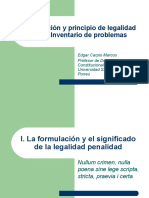 Constitucionprincipio de Legalidad Penal 1