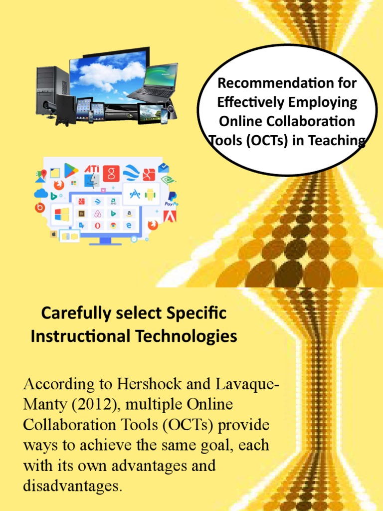 Online Collaboration Tools for Teachers | PDF | Computers
