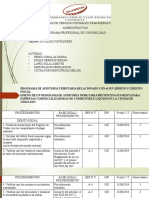 Programa de Auditoria Tributaria