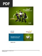 Managing Cisco IOS Software Activation: BRKDEV-1201