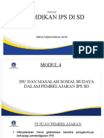 Pendidikan IPS SD Modul 4