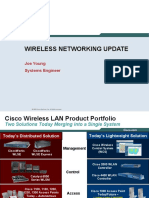 Wireless Networking Update: Joe Young Systems Engineer