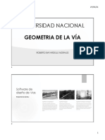 Presentacion 3 - Geometria de La Via