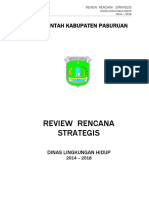 Review Rencana Strategis: Pemerintah Kabupaten Pasuruan
