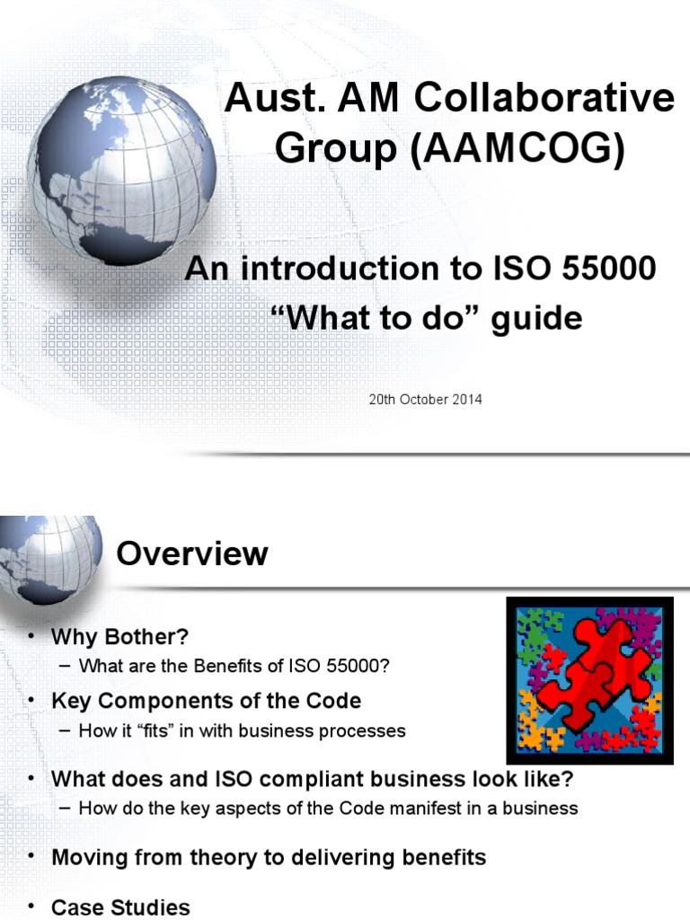 ISO 55000 Compliance Guide | PDF | Risk | Strategic Management