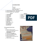 Detection of Urine Constituent by Qualitative Method