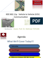 IEEE 802.11p Vehicle To Vehicle (V2V) Communication: Instructor