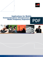 Implications For Mobile Communications Infrastructure of Arbitrary Radio Frequency Exposure Limits 2010 - English