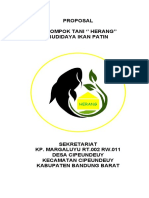 Proposal Budidaya Ikan Patin Herang