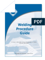 Welding Procedure Preparation -CWB