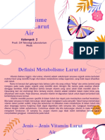 Kelompok 2 - Metabolisme Vitamin Larut Air