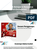 1. Kontrak Belajar & Rencana Pembelajaran AIK-4