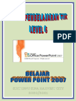 OPTIMASI Teks Dasar Pada PowerPoint 2007