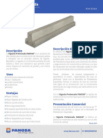 FICHA-FANOSA Vigueta Pretensada