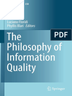 The Philosophy of Information Quality. 2014