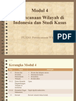 MODUL 4-Perencanaan Wilayah Di Indonesia.pptx