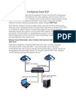 Konfigurasi Dasar BGP 