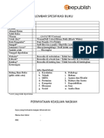 Spesifikasi Buku