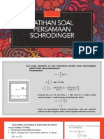 Latihan Soal Pers Schrodinger