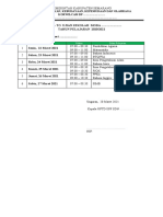 Jadwal To Us TP 2020-2021