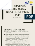 9 - Indonesia Masa Revolusi (1945-1949)