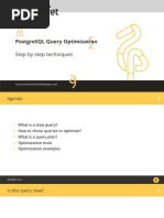 Postgresql Query Optimization: Step by Step Techniques