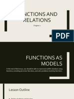 Functions and Relations