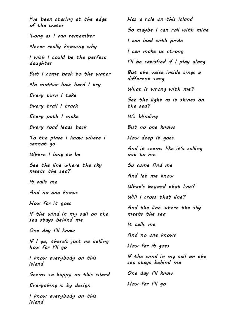 How I'll (Lyrics) | PDF