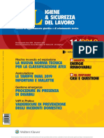 Igiene Sicurezza Del Lavoro Novembre 2019