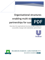Organisational Structures - Uniliver