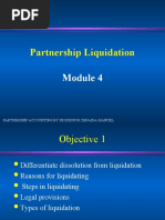 Module 4 PARTNERSHIP LiquidationFEB 2021