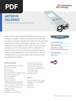 Artesyn DS1200DC: 1200 Watt Distributed Power System