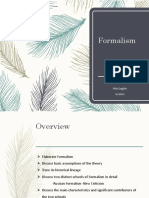 Formalism: Ammara Farhan PHD English Gcwus